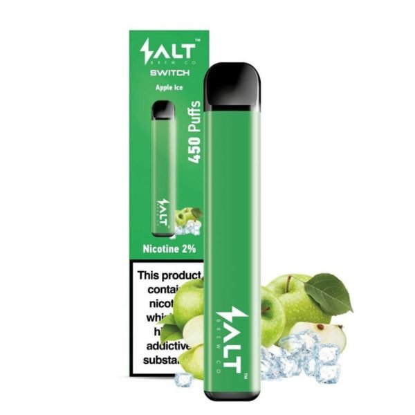 Green apple ice vape pod